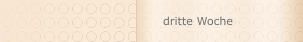 dritte Woche